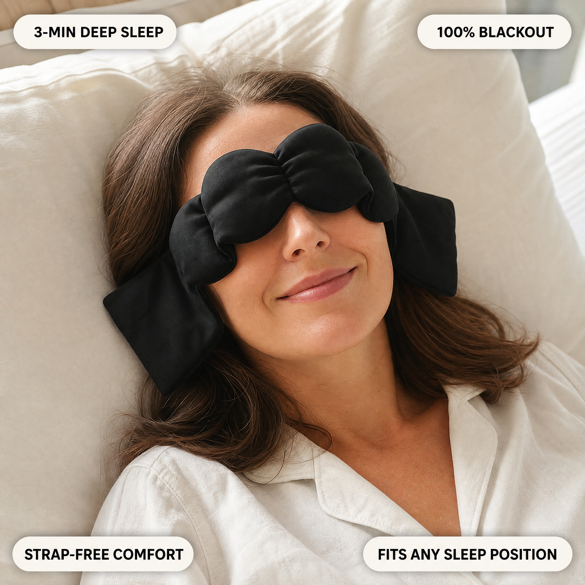 SweepSleep weighted eye mask explained